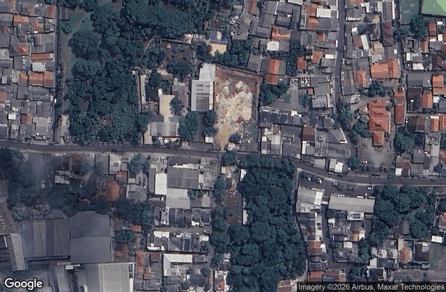 Satellite view of Padelized Court Bintaro