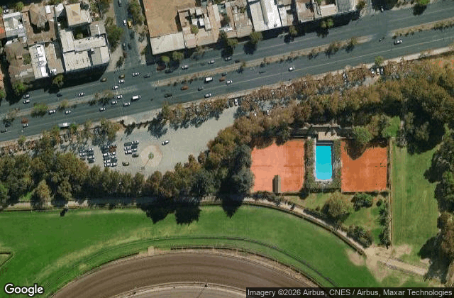 Satellite view of Maiclub Padel Club Hípico