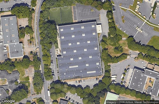 Satellite view of UrbanPadel Lognes - Marne-la-Vallée