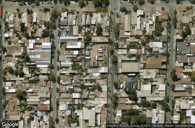 Satellite view of Padel Quinta Normal