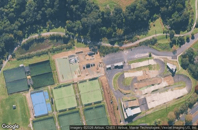 Satellite view of Pacific Padel Albany