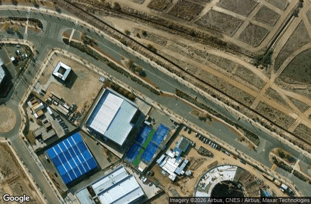 Satellite view of Padel Aeropuerto Scl
