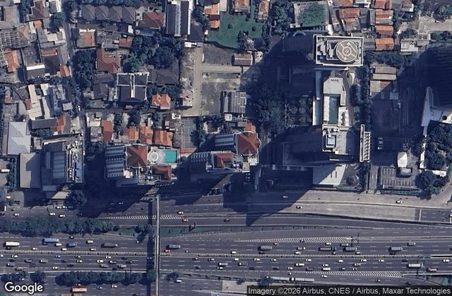 Satellite view of Citicourt Padel Cilandak