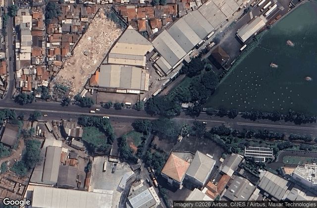 Satellite view of Olympus Padel Bandung