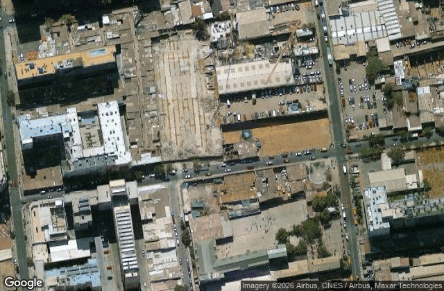 Satellite view of Capital Padel Santiago Centro