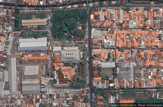 Satellite view of Filari padel - Ngagel Surabaya