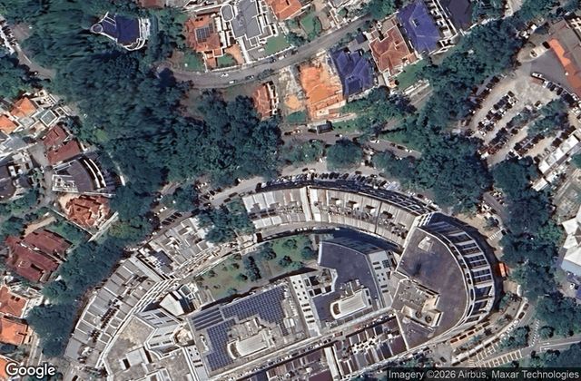 Satellite view of Padel Cuddle